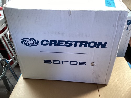 OPEN-BOX Pair Crestron Saros SR6T-B-T 6.5" Surface Mount Indoor/Outdoor Speaker