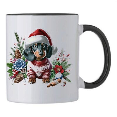 Kaffeetasse Tasse Becher Dackel Dachshund Teckel Jagdhund Jagt Dackelwelpe Dacke