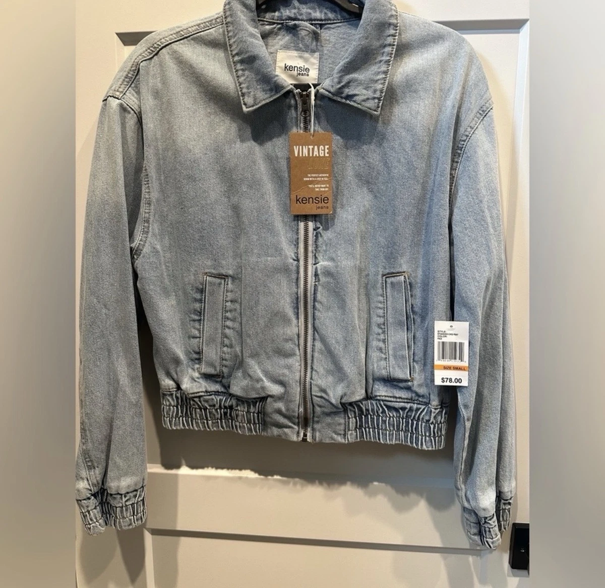 Giacca In Denim Donna Oversize Con Bottoni, Risvolto Classico, Leggera, Lunghezza Media, Colletto, Abbigliamento Primavera Autunno - 2