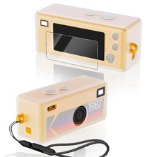 TUOOUT Silicone Case for Kodak CHARMERA Keychain Digital Camera transparent