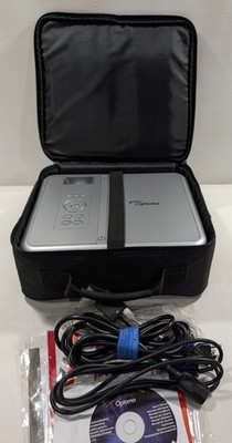 Optoma EP771 DLP Projector   Tested & Working   Includes Case & Power Cable