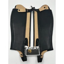 Ariat Tempo Dressage Half Chaps Womens MT Black Leather Riding Equestrian NWT