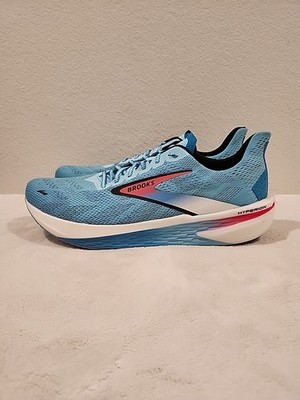 Brooks Hyperion 2 Men's 15D Running Shoes Light Blue Pink White Sneakers 