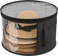 Extra Large Hat Storage Boxes Large Capacity Cowboy Hat Storage Bin for Wardrobe