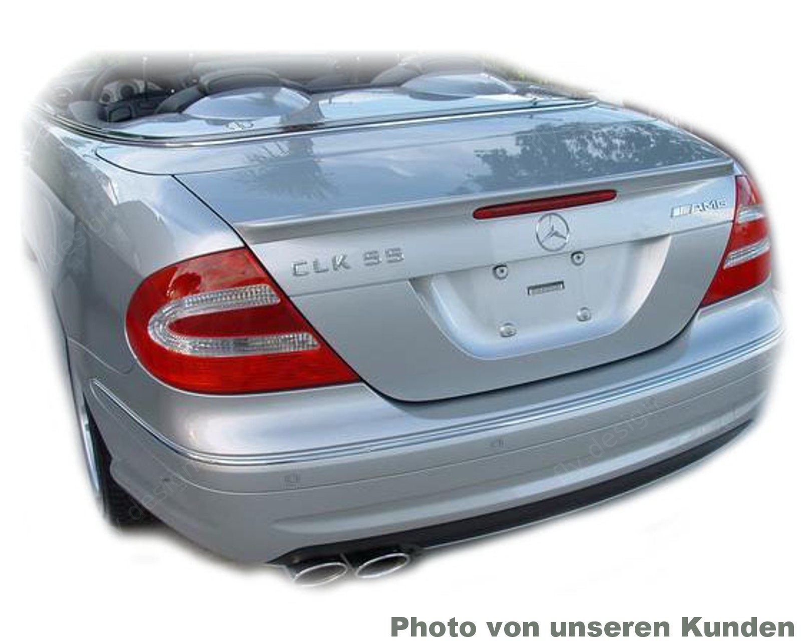 New For Mercedes CLK C209 A209 209 Coupe Spoiler With Approval