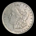 1882-O Morgan Silver Dollar, XF