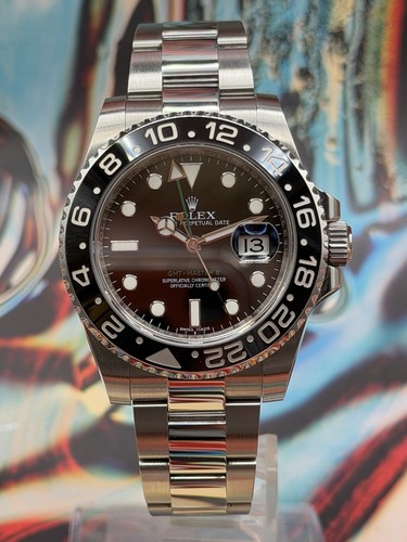 Rolex GMT-Master II Stainless Steel Watch 116710LN (13.25k Direct)