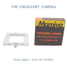  MINT in Box Mamiya C330 Focusing Screen No.2 Rangefinder Spot 4  From JAPAN