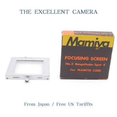 MINT in Box] Mamiya C330 Focusing Screen No.2 Rangefinder Spot 4