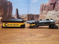 MTH O Gauge 2-8-0 Chessie Systems Steam Locomotive And Tender Shells Only