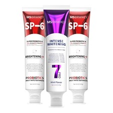 MSDRWIKEY SP-6 Whitening - 2-Packs  7-Pro Whitening Toothpaste   1-Pack