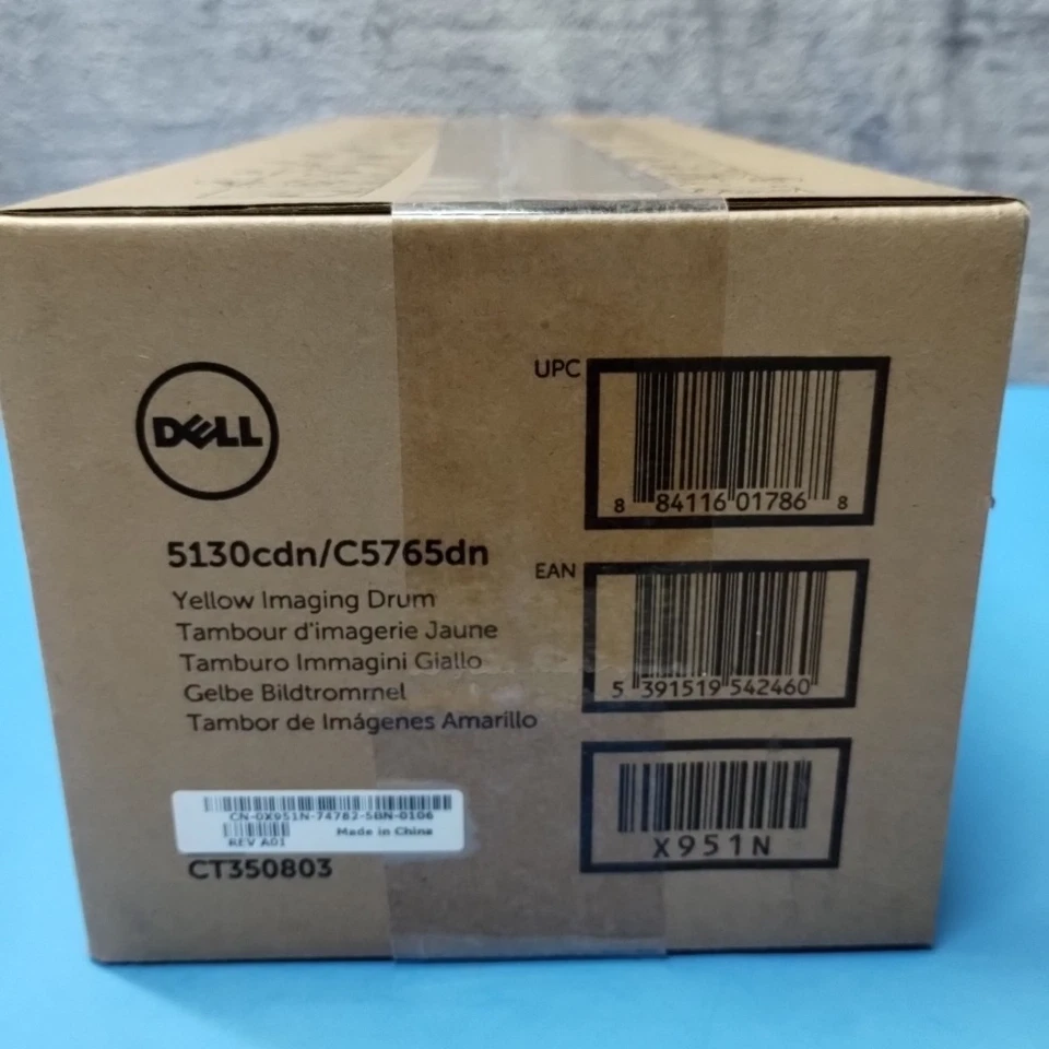 Genuine DELL 5130cdn/C5765dn Yellow X951N Imaging Drum - Image 2 of 4