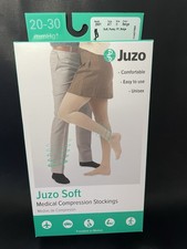 Juzo Soft Medical Compression Pantyhose Closed Toe 20-30 Size II Beige
