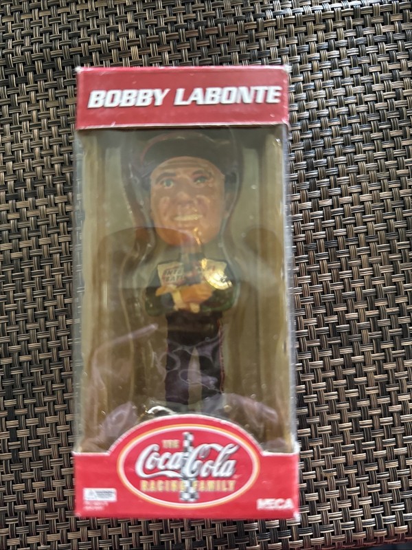 Bobby Labonte 2002 Coca-Cola Racing Family Bobble Head Head Knockers NECA NEW!