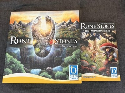Rune Stones Spiel + Erweiterung The Enchanted Forest - Brettspiel