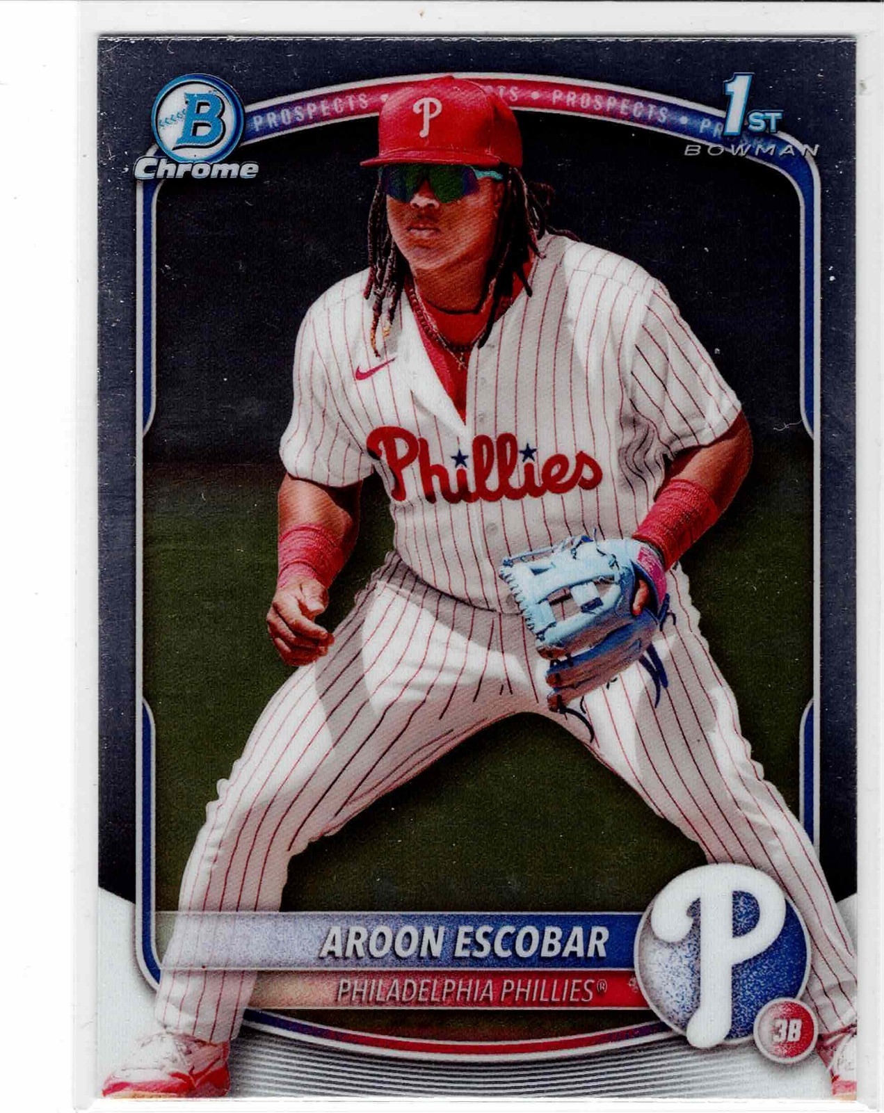 Aroon Escobar Philadelphia Phillies 2025 Bowman 1st Bowman Chrome ***