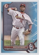 2022 Bowman Prospects Sky Blue Border 384/499 Malcom Nunez #BP-42 7u4