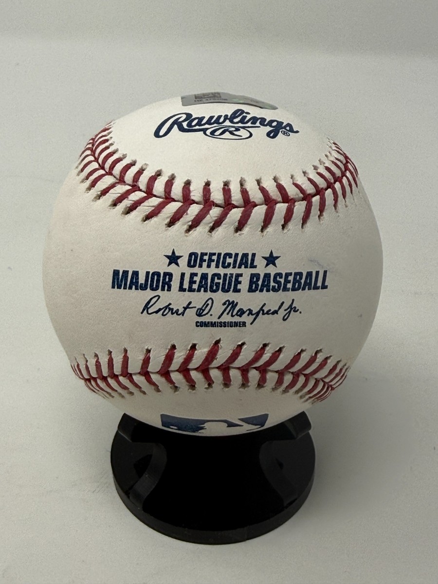 Dave Justice Autographed Baseball MLB AUTHENTIC | eBay