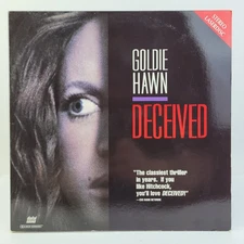 Deceived Laserdisc Extended Play LD Goldie Hawn John Heard Touchstone Pictures