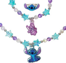 Girls Jewelry Set 3 Piece Princess Toys  Jewelry Set with Beaded Necklace for G