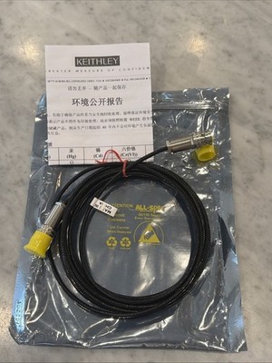 Keithley 4200-TRX-3 Low Noise Triax Cable, 3-Slot Connectors, 3 Meters/10ft