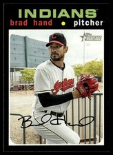 2020 Topps Heritage Brad Hand Cleveland Indians #101