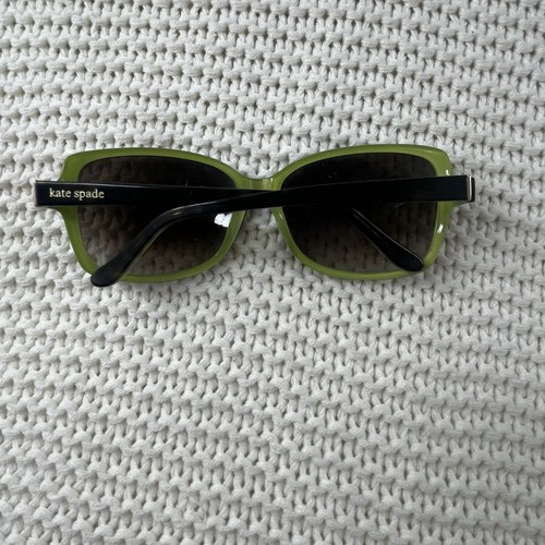 Kate Spade Ailey/S DV2 Y6 58/15/130 grün/braun Schildpatt Sonnenbrille mit gelben Gläsern - Bild 10 von 10