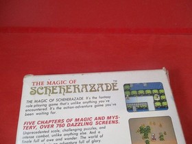 Magic of Scheherazade (Nintendo NES) COMPLETE w/Game, map, manual, *damaged box*