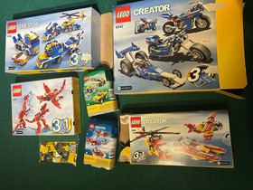 Lego Creator 3 in 1 Lot: 6747, 6741, 6742, 5866, 6914, 5765, 5761 -- see descrip