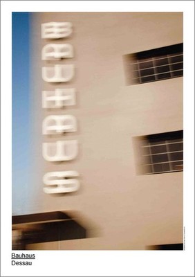 Original Modern Industrial Design BAUHAUS Architekt Architektur Kunst Cool Poster