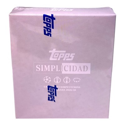 Topps  UEFA Club Competitions Simplicidad 2025-26 | INHAND | Fast Ship  
