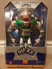 Mattel Toy Story Special Edition Holiday Hero Buzz Lightyear 1998 Fully Sealed