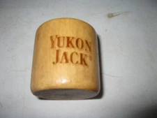 Yukon Jack Shot Glass wood