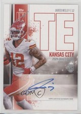 2024 Topps Signature Class Rookie Class Auto Jared Wiley #RCA-JW Auto 19l7