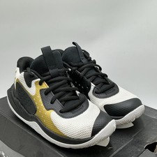 Under Armour JET 23 3026636-100 Kid's 2.5 M White Black Basketball Shoe Ebay2312