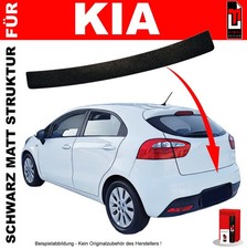 Lackschutzfolie Ladekantenschutz für Kia Rio UB 2011-2017 Schwarz matt 