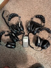 RadioShack PRO-99 Deluxe Compact Race Scanner and 4 Racing Headphones