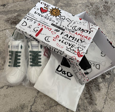 Dolce&Gabbana Herren-Sneaker Weiß Grün Rot ...