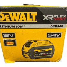Dewalt DCB546 18v / 54v XR FLEXVOLT 6.0ah Battery DCB546-XJ Cordless Flex Volt