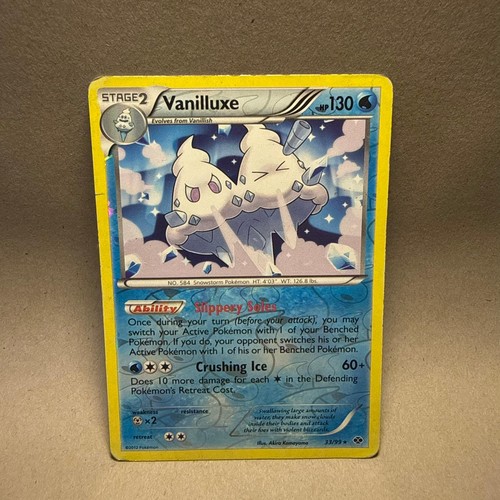 VANILLUXE 33/99 NEXT DESTINIES RARE REVERSE HOLO HP