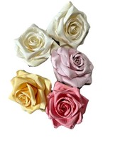 15 Rose Bud Mulberry Paper Flowers Artificial Roses for DIY Crafts
