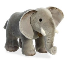Aurora Miyoni African Elephant 12" Plush Stuffed Animal Toy 26455