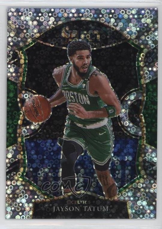 2020-21 Panini Select Concourse Disco Prizm Jayson Tatum #41 0zy1
