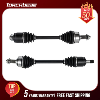 Pair Front CV Axle Assembly Automatic For 2008 2009 - 2012 Honda