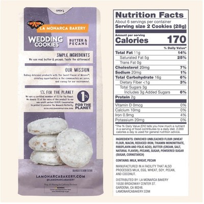 Authentic Mexican Wedding Cookies 3-Pack