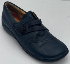 Clarks Artisan Unstructured Esma Women's Loafers 8 Black Leather Shoes 26102959