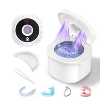 Ultrasonic Retainer Cleaner, 45kHz Dental Appliances Cleaning Machi... Fast Ship