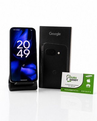 Google Pixel 9a 5G 128 GB   8 GB RAM   Obsidian   gebraucht   voll funktionsfähi