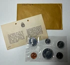 1964 SILVER Canadian Set Original Cello-OGP & COA Royal Canadian Mint Proof Like