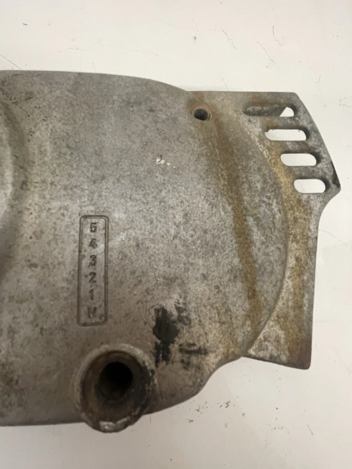 Kawasaki Kd100 Estator Magneto Volante y Cubierta de Palanca de Cambios Foto 2 de 3